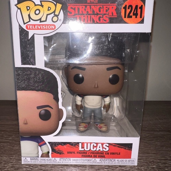 Funko Pop Stranger Things Lucas Vinyl Figure - Picture 1 of 5